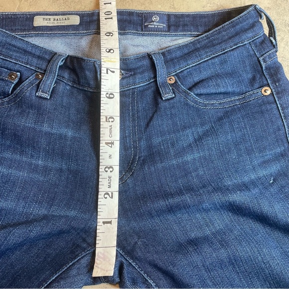 Adriano Goldschmied Low Rise Blue Jeans Womens Sz 26R The Ballad Slim Boot Cut - Picture 6 of 13